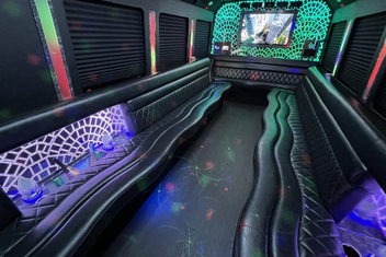 Mesquite Limo Bus Interior