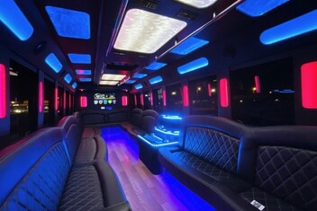 Mesquite Limousine Bus Interior