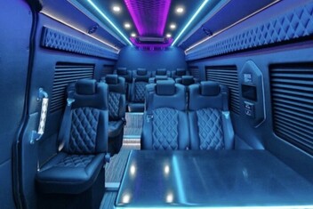 Mesquite Sprinter Bus Interior