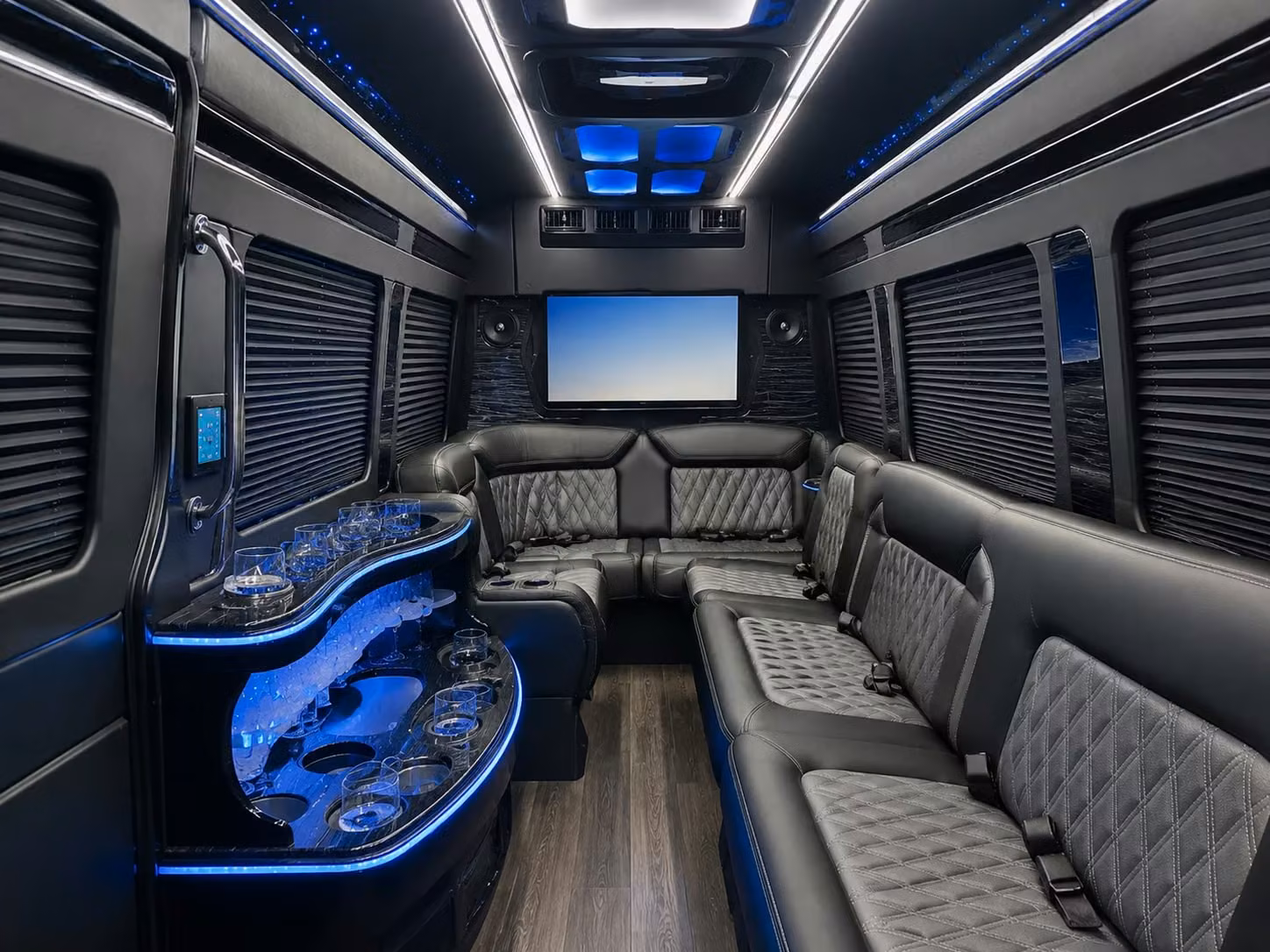 bus rental options for mesquite trips