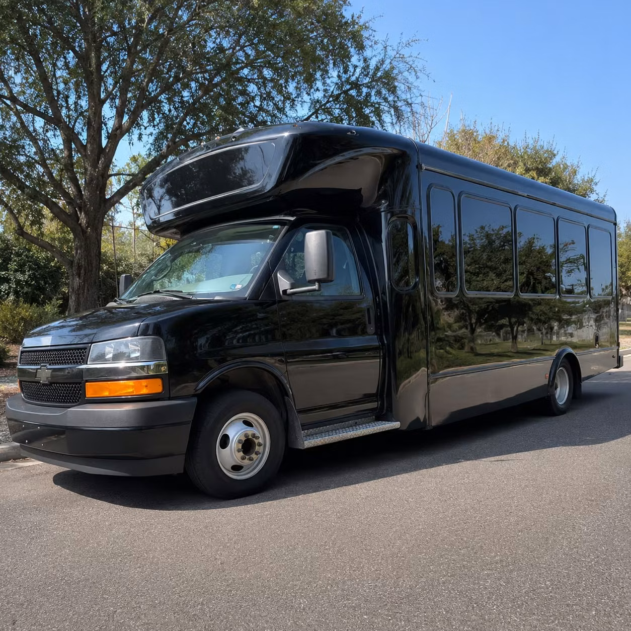 party buses for prom night in mesquite are ready and waiting