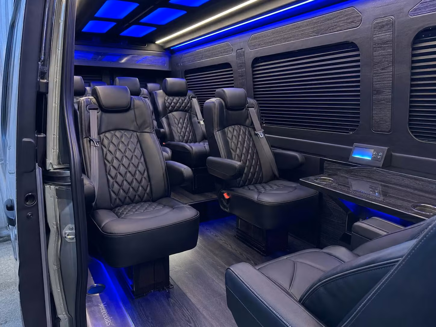 sprinter van transportation for groups and events across mesquite